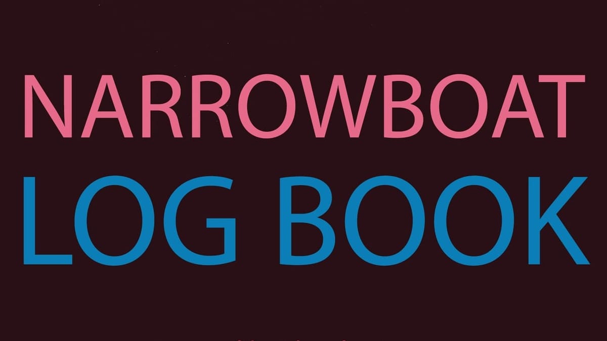 Narrowboat Log Book